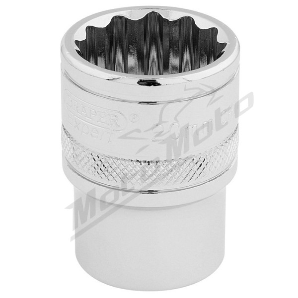 DRAPER 1/2" 12 points Hi-Torq® 20mm Socket