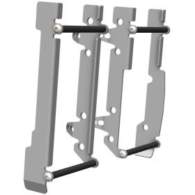 CROSSPRO Light Ice Radiator Guard Silver Sherco SE / SEF 150-300 2025