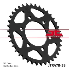 Rear sprocket JTR478.38 Black