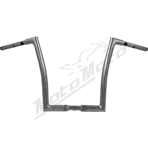 FAT BAGGERS INC. 1-1/4" EZ Install Flat Top Sharknose Handlebar Chrome 32mm 89cm (35,5cm)