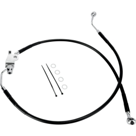DRAG SPECIALTIES Stainless Steel Brake Line Kit Harley Davidson XL 883-1200cc 04-13