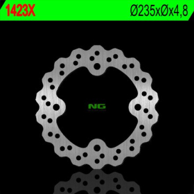 NG Rear Fixed Brake Disc 235X4.7mm ​​​​​​​Kawasaki KEF / KFX / KSF 250-300cc 87-04