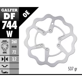 GALFER Wave® Brake Rotor Beta RT 50cc 05-09