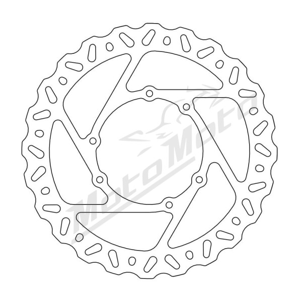 Moto-master Nitro 260mm Front Brake Rotor Honda CRF 250-450cc 15-25