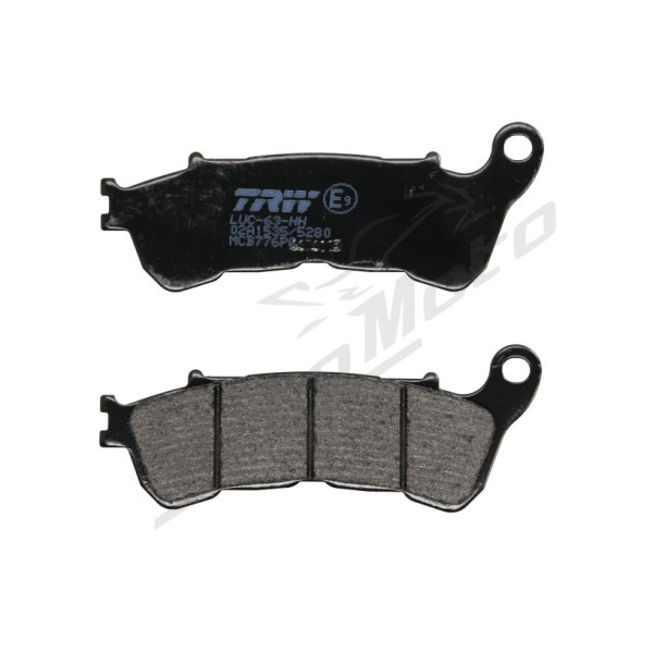 TRW Route Organic front brake pads MCB776PC Harley Davidson / Honda / Suzuki 125-1800 01-18