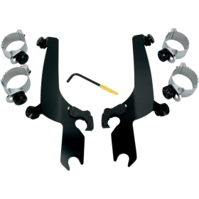 MEMPHIS SHADES HD Sportshield Trigger-Lock Complete Mount Kit Harley Davidson / Yamaha 1584-1900 06-17