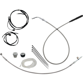 FAT BAGGERS INC. EZ Install Kit for handlebars 33-35.5cm high Harley Davidson FLHX / FLHXSE / FLHXU 1923-1977cc 23-25