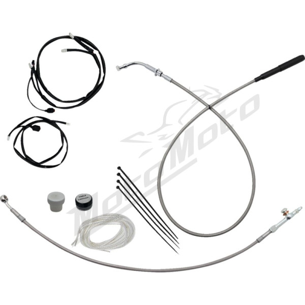 FAT BAGGERS INC. EZ Install Kit for handlebars 33-35.5cm high Harley Davidson FLHX / FLHXSE / FLHXU 1923-1977cc 23-25