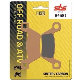 Sbs stabdžių trinkelės 945SI Sintered Kymco MXU