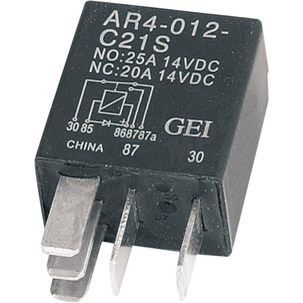 DRAG SPECIALTIES Micro Relay with Diode Harley Davidson FLHR / FLHRC / FLHRCI / FLHRI 1450-1690cc 02-05
