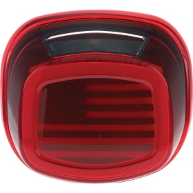 KURYAKYN LED Rear/Nuber PlateTaillights Harley Davidson FLH / FLHR / FLHRI / FLTRU / FLHTK 1340/1868 88-24 