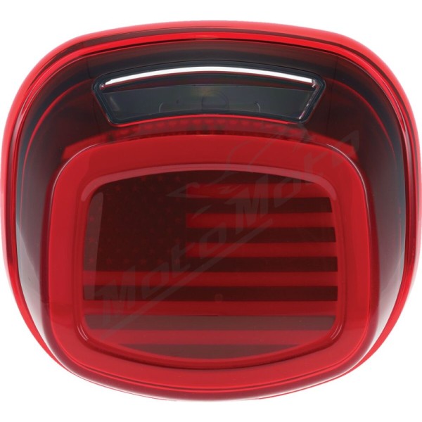 KURYAKYN LED Rear/Nuber PlateTaillights Harley Davidson FLH / FLHR / FLHRI / FLTRU / FLHTK 1340/1868 88-24 