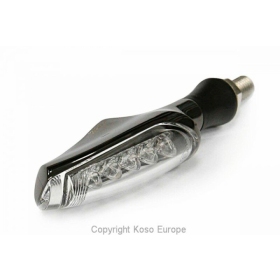 KOSO Unlimited LED Indicator Matte Black/Translucent Universal by unit