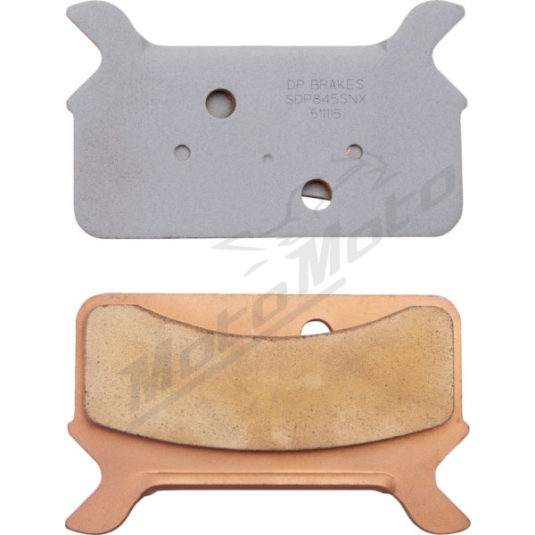 DP BRAKES SDP Pro-SNX HH+ Sintered Brake Pads Polaris Indy / RMK / Storm / Supersport / Trail / Ultra / Widetrack LX / XLT 440-800cc 92-07