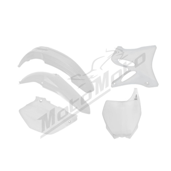 Racetech Plastikų Kompl. Yamaha YZ 125-250cc 06-14 Balta