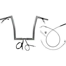 FAT BAGGERS INC. 1-1/4" EZ Install Flat Top Sharknose Handlebar Chrome 32mm 89cm (35,5cm)