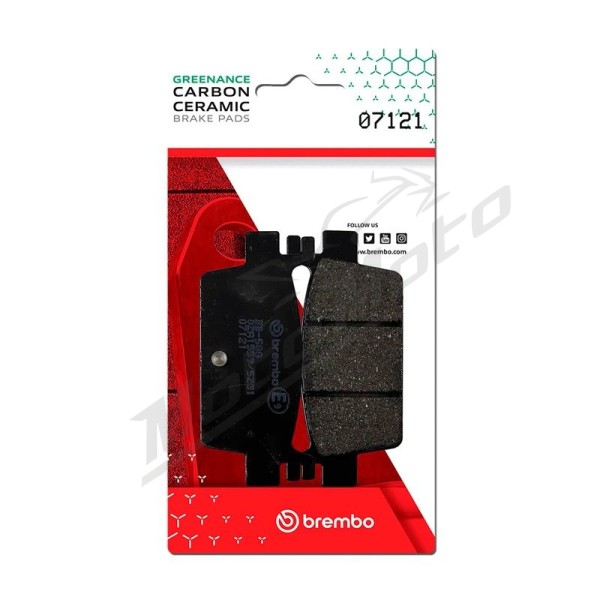 BREMBO Carbon Ceramic Brake Pads - 07121
