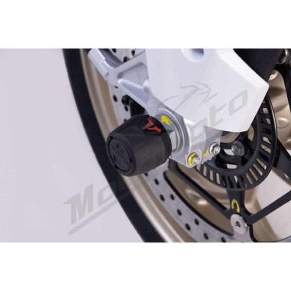 SW-MOTECH Front Axle Slider Set Moto Guzzi V85 / V100 850-1250 22-24