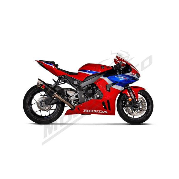 AKRAPOVIC Slip-On Line Muffler Titanium / Carbon Fiber Honda CBR 1000 RR-R 24-25