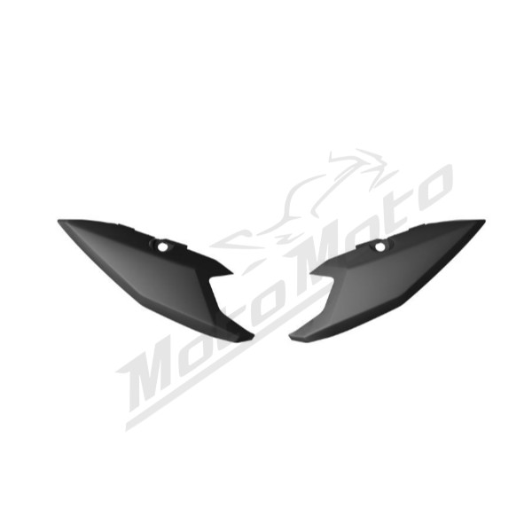 Racetech Galiniai Šoniniai Plastikai YAMAHA TENERE 700 25-26 Juoda