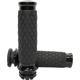 AVON GRIPS Diamond Contour Grips Harley Davidson 1584–1977 cc 2007–2024