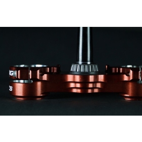 XTRIG ROCS Pro Priekinės šakės tiltelis ​​​​​​​GAS GAS / HUSQVARNA / KTM 125-500cc 2018-2024 (Offset Ø22/24mm)