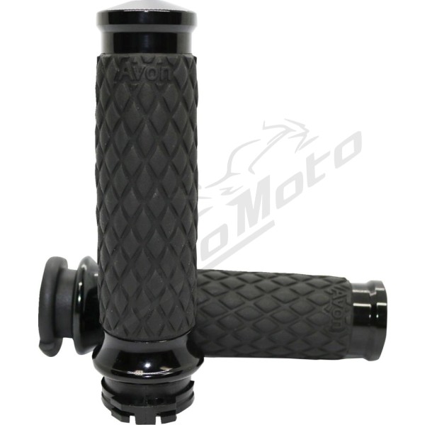 AVON GRIPS Diamond Contour Grips Harley Davidson 1584–1977 cc 2007–2024