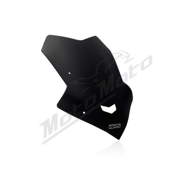 WRS YA026NO SPORT Priekinis stiklas Matinis Juodas Yamaha MT-10 16-21