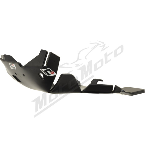 CROSSPRO Dugno / galinės pakabos apsauga juoda Rieju / Gas Gas 250-300 18-20