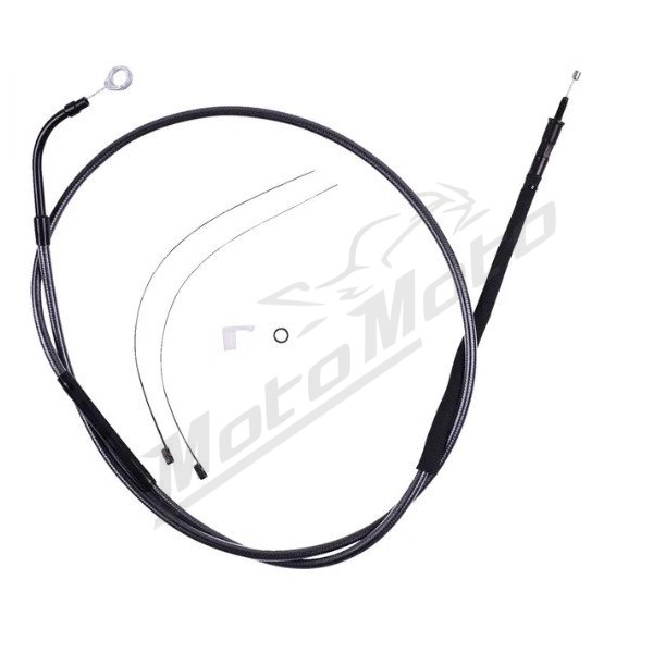 MAGNUM SHIELDING Black Pearl Clutch Cable Harley Davidson FLH / FLHT / FLHTK / FLHX / FLHXS / FLHXST 1750/1977 21-24 167cm