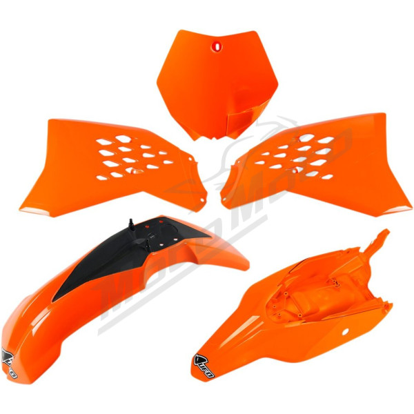 UFO Plastics Set KTM SX 65 12-15 Orange