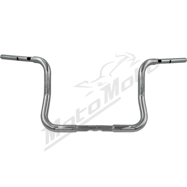 FAT BAGGERS INC. Round Top Handlebar Chrome 97x30.5cm Harley Davidson FLHLT / FLHX / FLHXL / FLHXSE 1923-1977 23-26