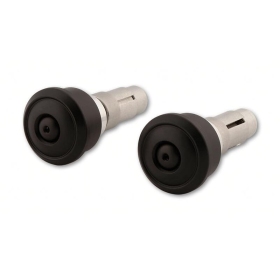 HIGHSIDER universal Retro Handlebar Ends Black