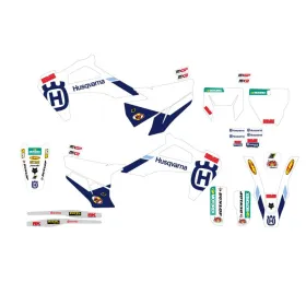 BLACKBIRD RACING FACTORY GRAFIK STICKER KIT Husqvarna FC / TC / TE / FE 19-23