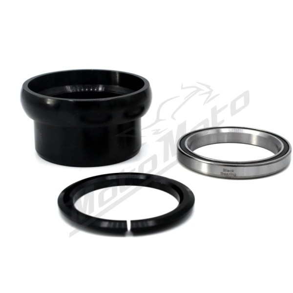 BLACK BEARING 1-1/2" Lower External Headset Bearings Ø49 mm