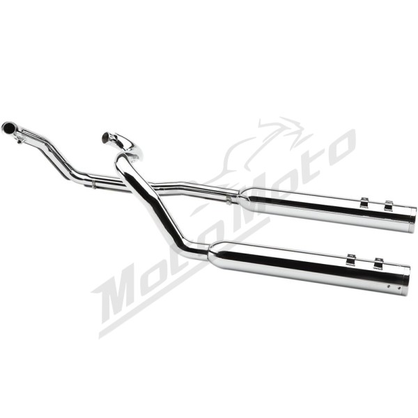 COBRA True Dual Headpipes Harley Davidson FLHR / FLHRC / FLHT / FLHTC / FLHTCU / FLHX / FLTR 1450-1584cc 03-08