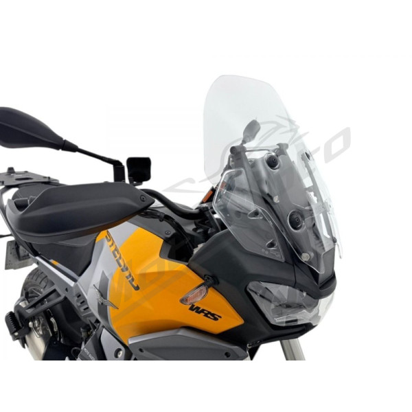 WRS Windscreen Caponord W/ Radar Clear Moto Guzzi Stelvio 1000 ABS 24-25