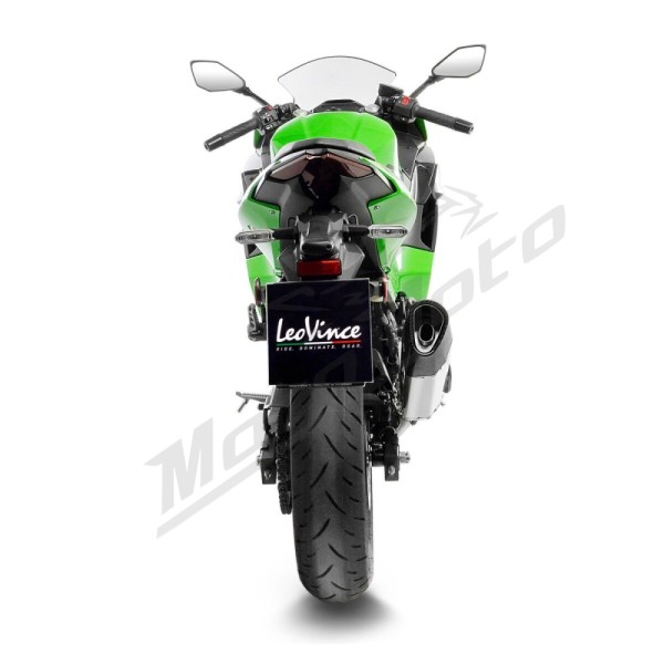 LEOVINCE LV-14R nerūdijančio plieno duslintuvas KAWASAKI Z 400-500 19-25/NINJA 400-500 24-25