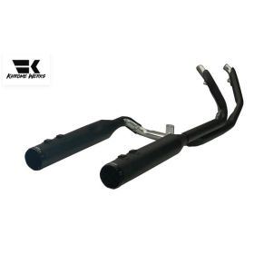 KHROME WERKS 2-into-1-into-2 Dominator-SR Išmetimo sistema Harley Davidson FLH / FLHFB / FLHR / FLHRC / FLHRXS / FLHT / FLHTCU / FLHTK / FLHX / FLHXS 1750-1977 17-26