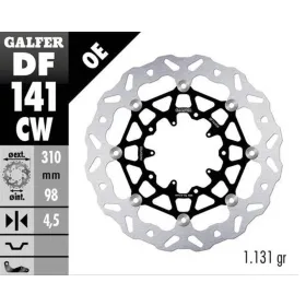 GALFER Priekinis stabdžių diskas Honda CRF 1100L 2020>
