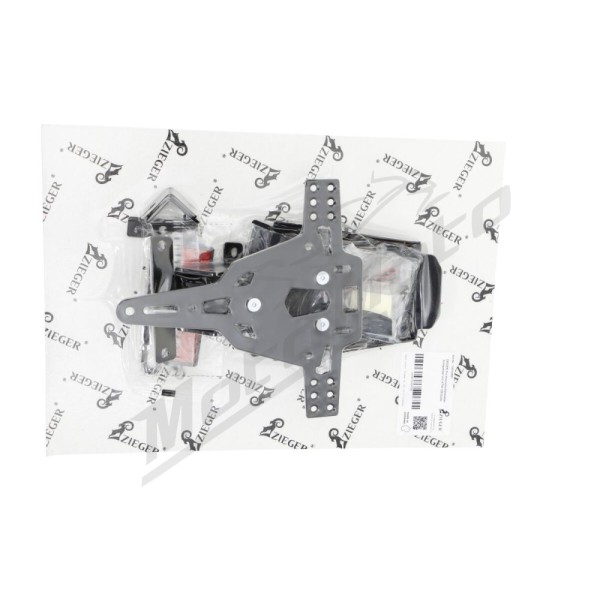 ZIEGER PRO License Plate Holder Type A Harley Davidson FLSTFB 1690 2013