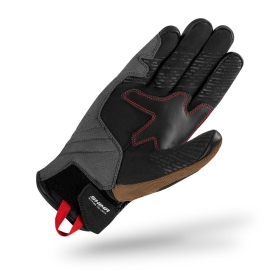 SHIMA BLAZE 2.0 Leather/Textile Gloves Black / Brown