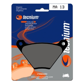 TECNIUM Street Organic Brake pads MA13 Harley Davidson FL / FLH / FLHS / FX / FXDB-D / FXEF / FXR / FXWG / XLCH 1000-1340cc 73-84