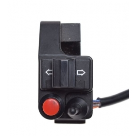 Universal handlebar switch with mirror mounting