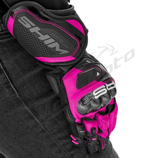 Shima RS-3 Lady Leather Gloves Pink