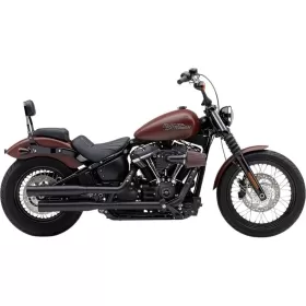 COBRA Neighbor Hater Slip-On Mufflers Harley Davidson FLDE / FLHC / FLHCS / FLI 1750-1868cc 18-24
