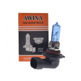 Light bulb AWINA blue 12V 65W HB3 / 1pc