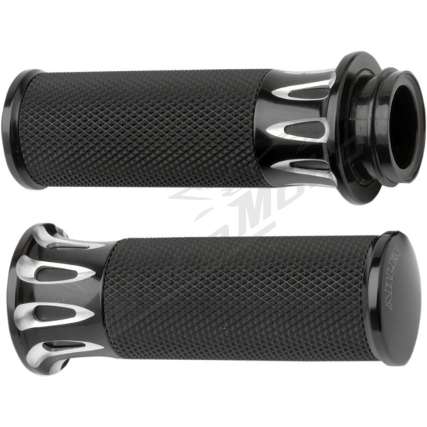 ARLEN NESS Fusion Deep Cut Grips Harley Davidson FLDE / FLFB / FLFBS / FLH / FLHC / FLHCS 1584-1923cc 08-24
