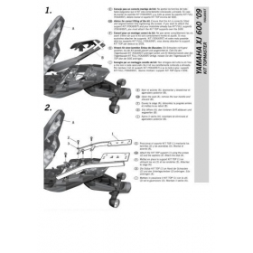 Daiktadėžės laikiklis YAMAHA DIVERSION XJ 600 N/S/F ABS 2009-2016