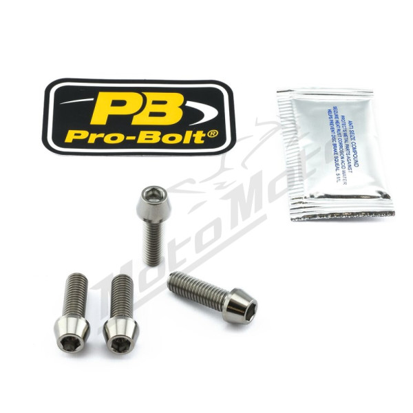 PRO BOLT Priekinės ašies varžtų rinkinys BMW / Ducati / KTM / Triumph / Yamaha 350-1000cc 07-23